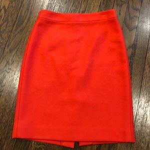 Jcrew wool pencil skirt